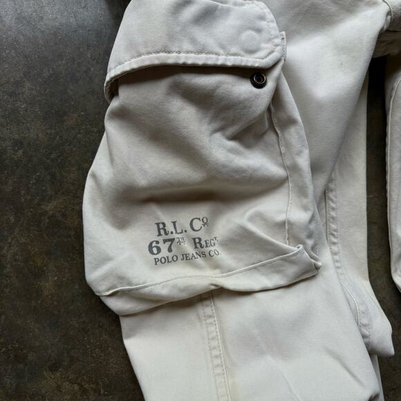 Very Rare Vintage Polo Ralph Lauren Military Trousers - Picture 6 of 9
